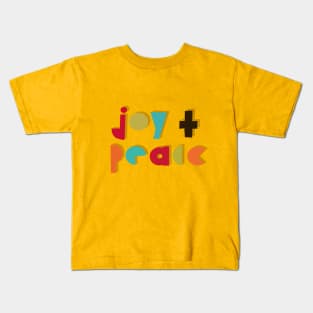 Peace and Joy Kids T-Shirt